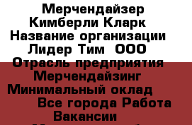 Мерчендайзер Кимберли Кларк › Название организации ­ Лидер Тим, ООО › Отрасль предприятия ­ Мерчендайзинг › Минимальный оклад ­ 21 000 - Все города Работа » Вакансии   . Мурманская обл.,Оленегорск г.